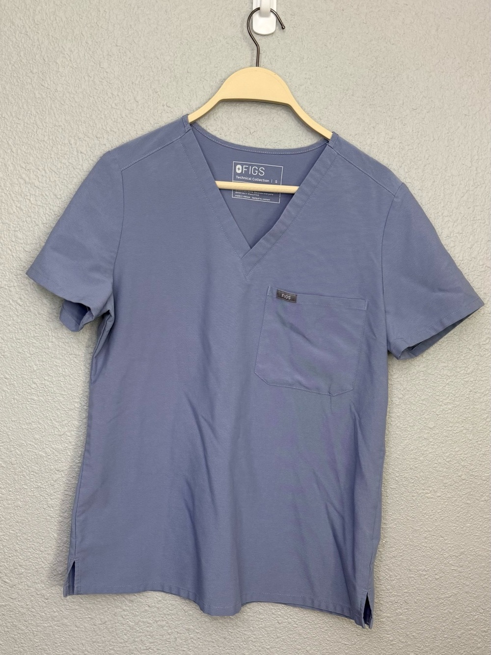 Figs Scrub Set | Top Catarina - Bottom Livingston  | Blue | Both Small